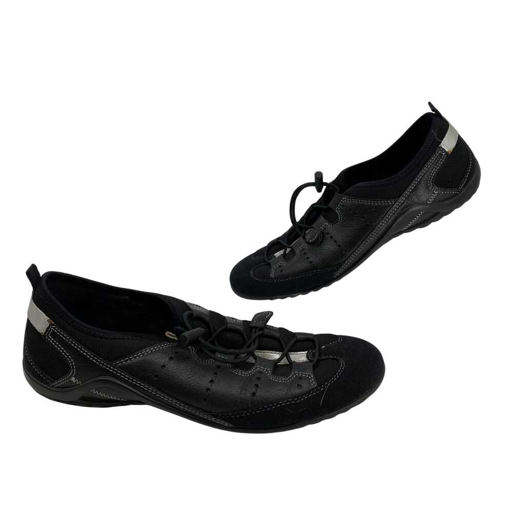 Ecco Black Lace Up Athletic Sneakers | Size 41EU
